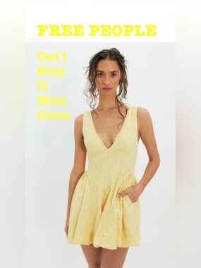 FREE PEOPLE Mini Dress 
Updated!